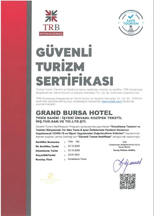 Grand Bursa Hotel エクステリア 写真